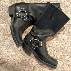 Vintage Frye Motorcycle Boots